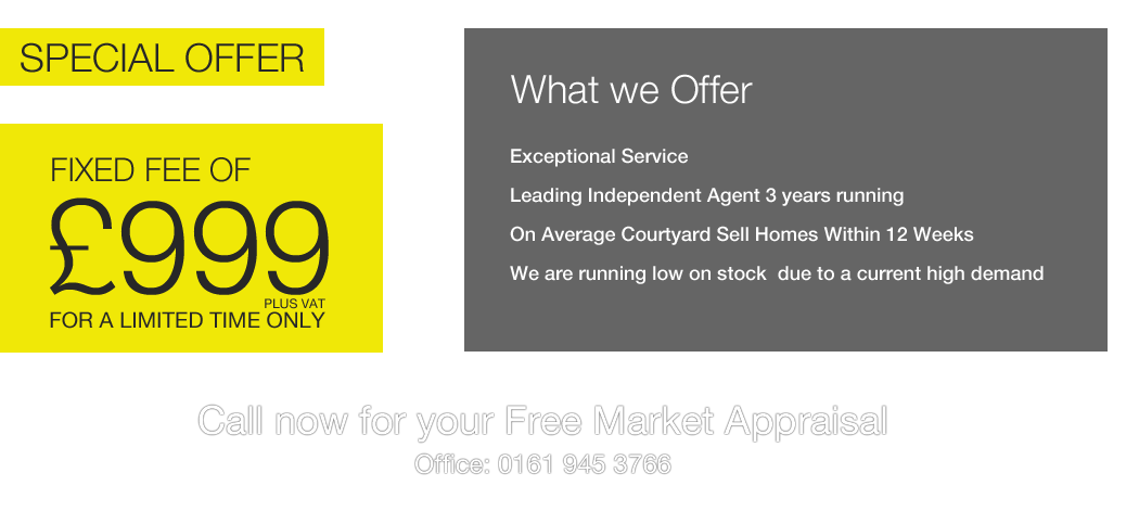 Special Offers from Courtyard Homes